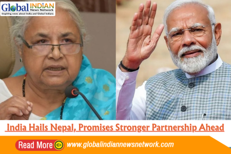 India Hails Nepal, Promises Stronger Partnership Ahead