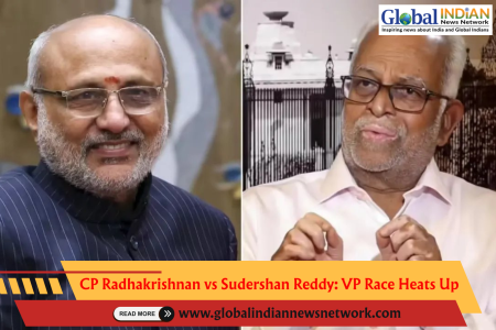 CP Radhakrishnan vs Sudershan Reddy: VP Race Heats Up