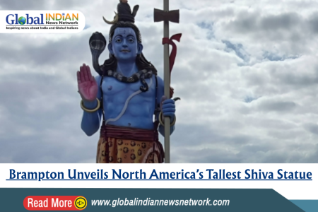Brampton Unveils North America’s Tallest Shiva Statue
