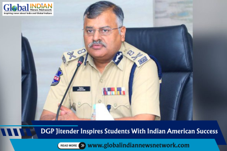 DGP Jitender Inspires Students With Indian American Success