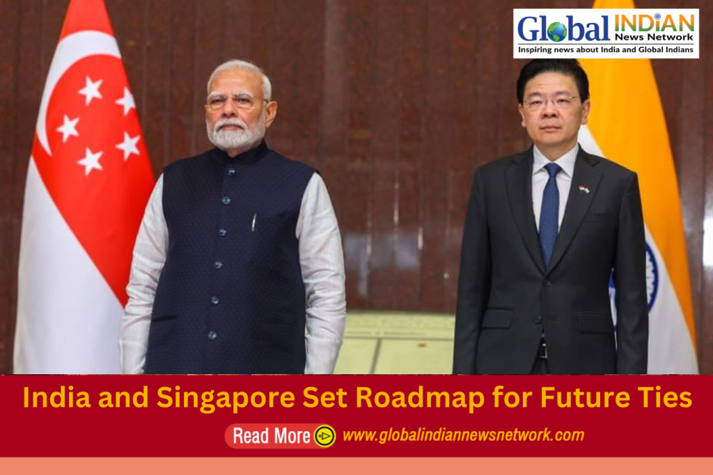 India and Singapore Set Roadmap for Future Ties
