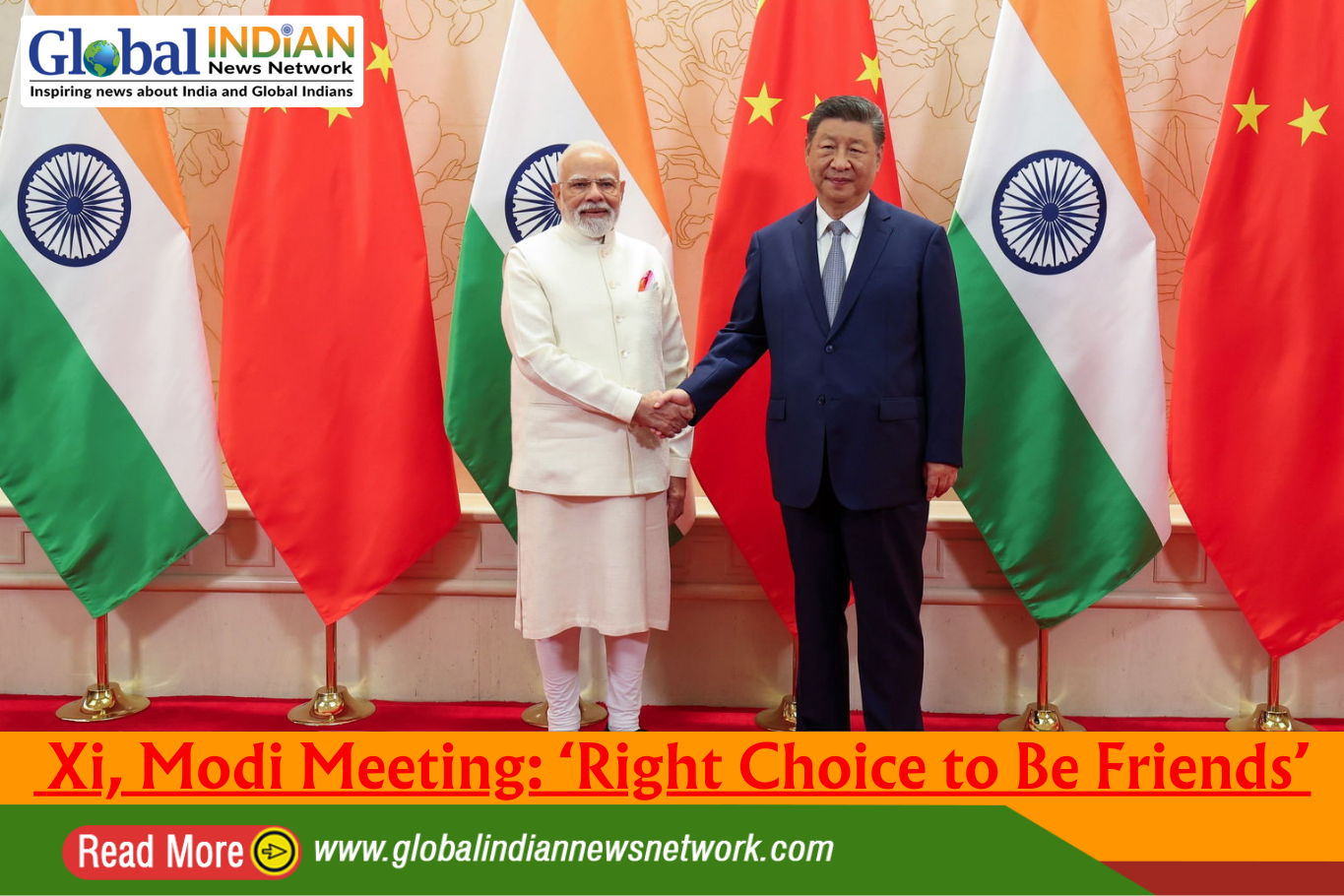  Xi, Modi Meeting: ‘Right Choice to Be Friends’