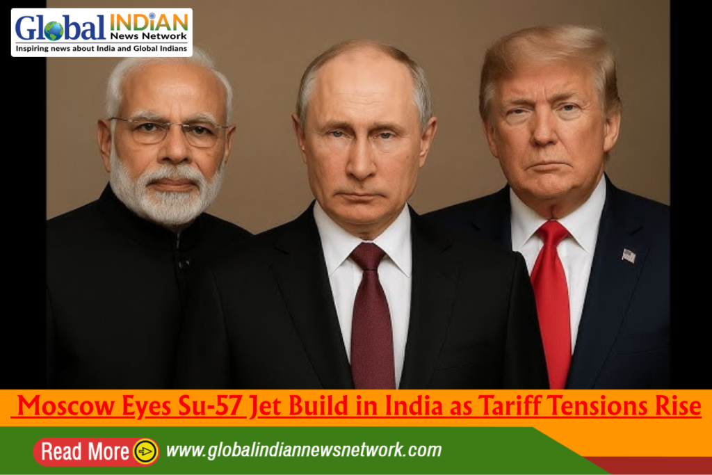 Moscow Eyes Su-57 Jet Build in India as Tariff Tensions Rise
