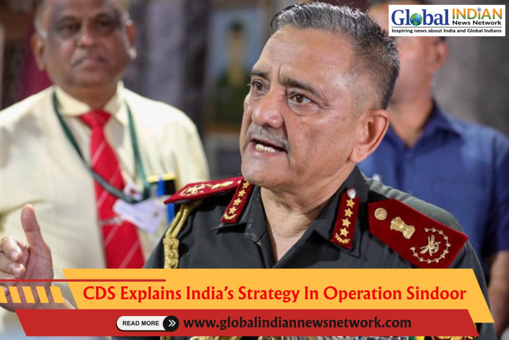 CDS Explains India’s Strategy In Operation Sindoor