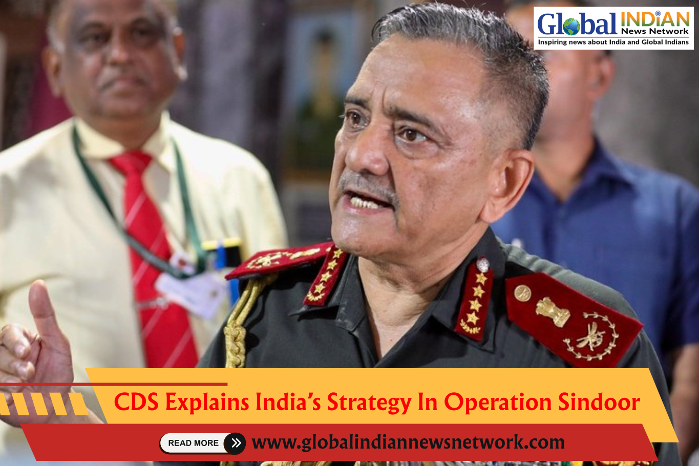 CDS Explains India’s Strategy In Operation Sindoor

