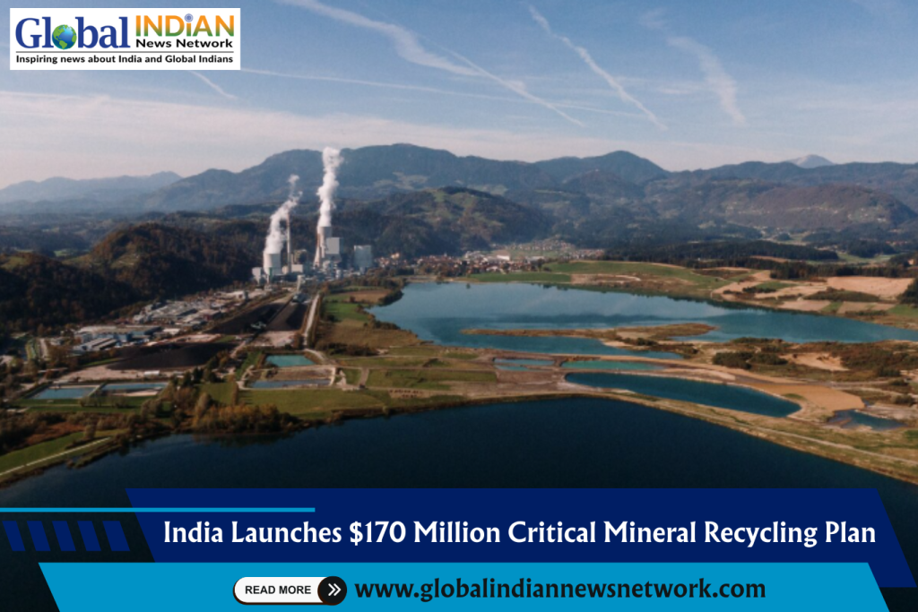 India Launches $170 Million Critical Mineral Recycling Plan