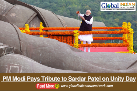 PM Modi Pays Tribute to Sardar Patel on Unity Day