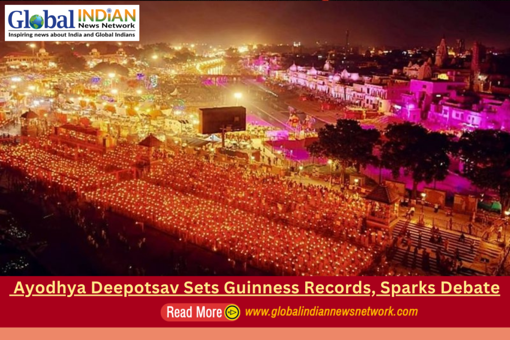 Ayodhya Deepotsav Sets Guinness Records, Sparks Debate