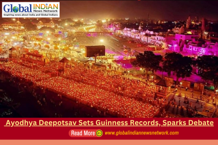 Ayodhya Deepotsav Sets Guinness Records, Sparks Debate