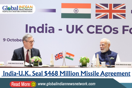 India-U.K. Seal $468 Million Missile Agreement