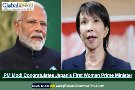 PM Modi Congratulates Japan’s First Woman Prime Minister