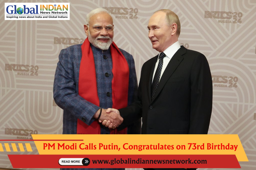 PM Modi Calls Putin, Congratulates on 73rd Birthday