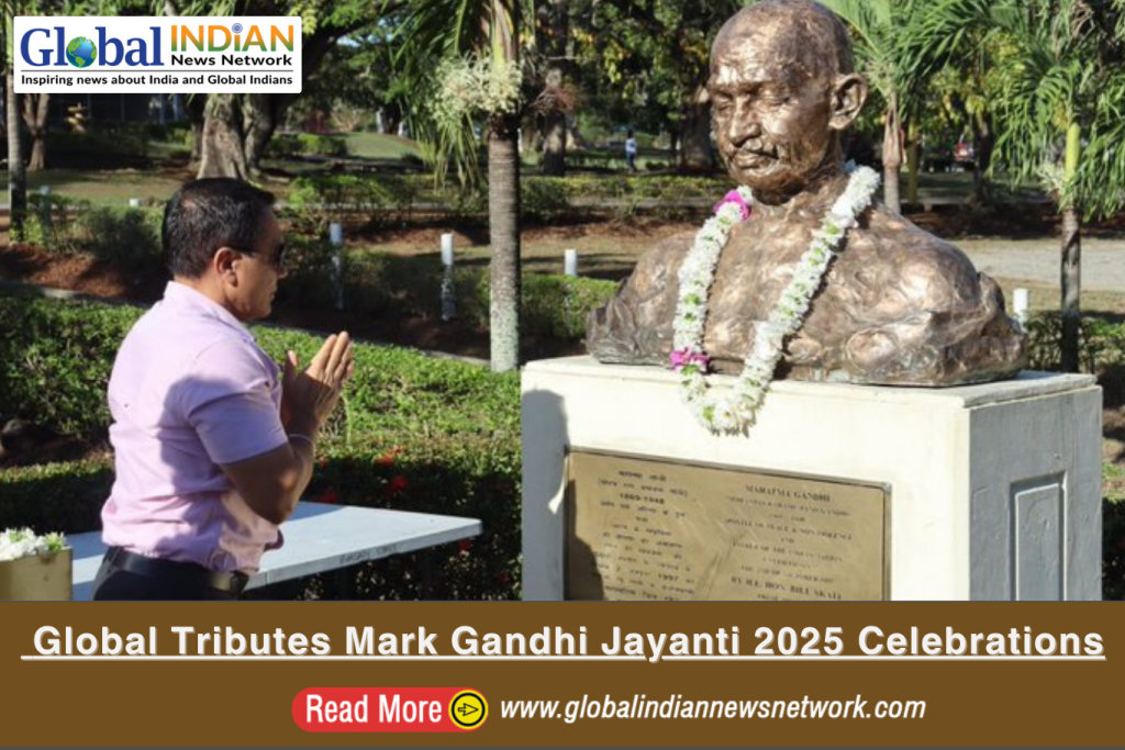 Global Tributes Mark Gandhi Jayanti 2025 Celebrations Global Tributes Mark Gandhi Jayanti 2025 Celebrations