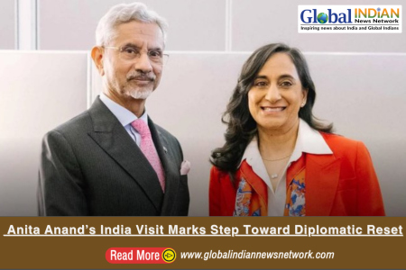 Anita Anand’s India Visit Marks Step Toward Diplomatic Reset