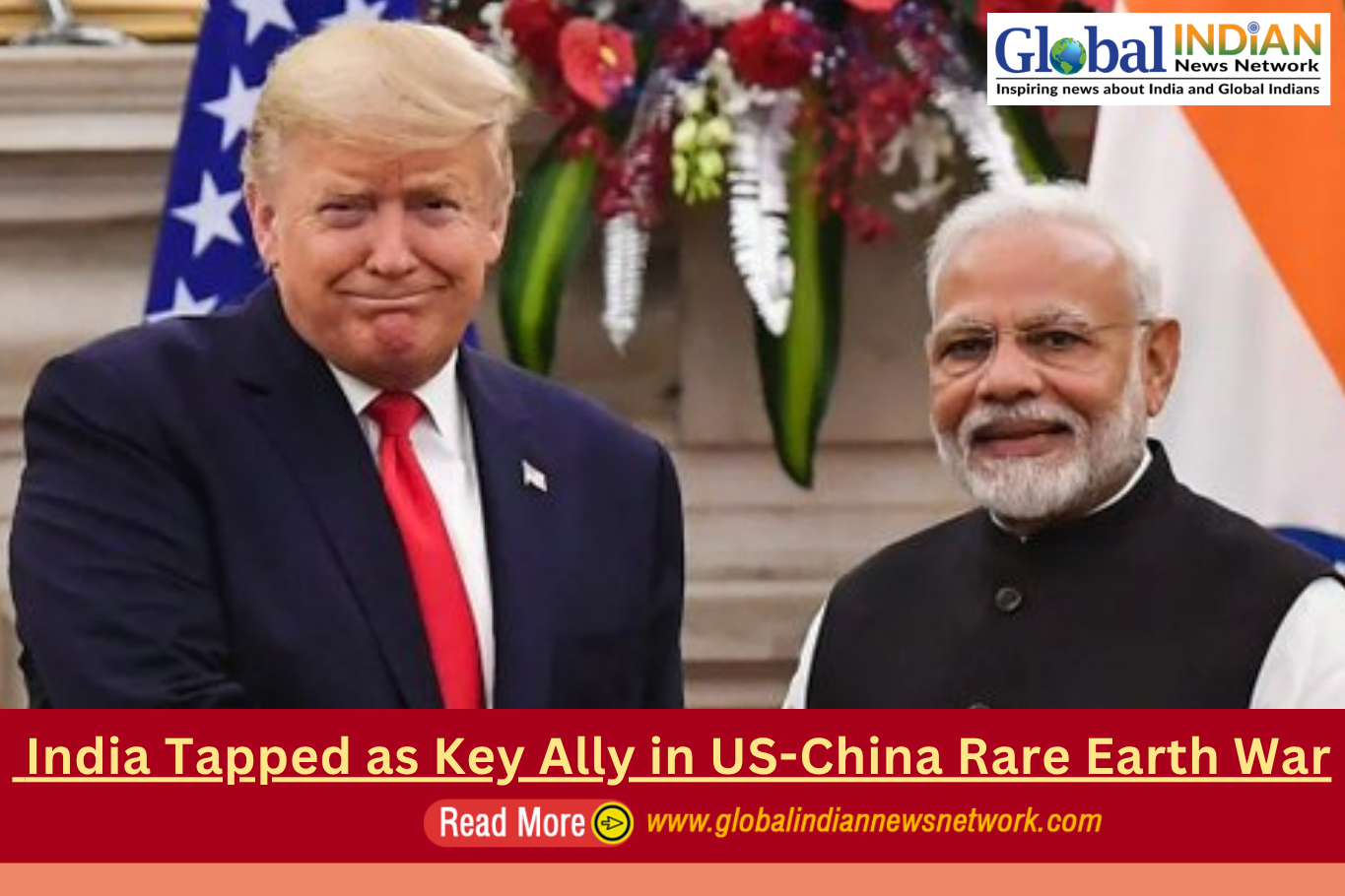  India Tapped as Key Ally in US-China Rare Earth War
