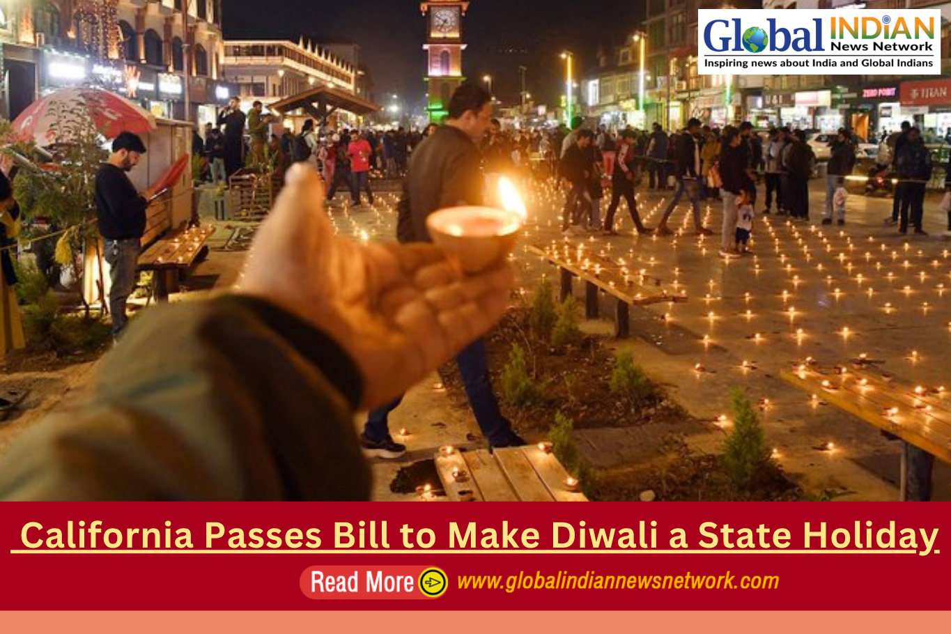  California Passes Bill to Make Diwali a State Holiday
