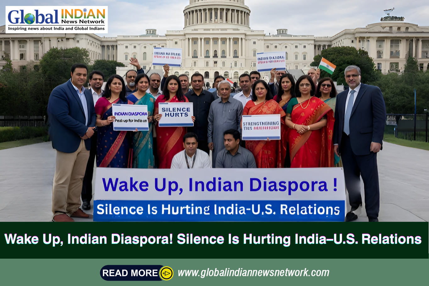 Wake Up, Indian Diaspora! Silence Is Hurting India–U.S. Relations