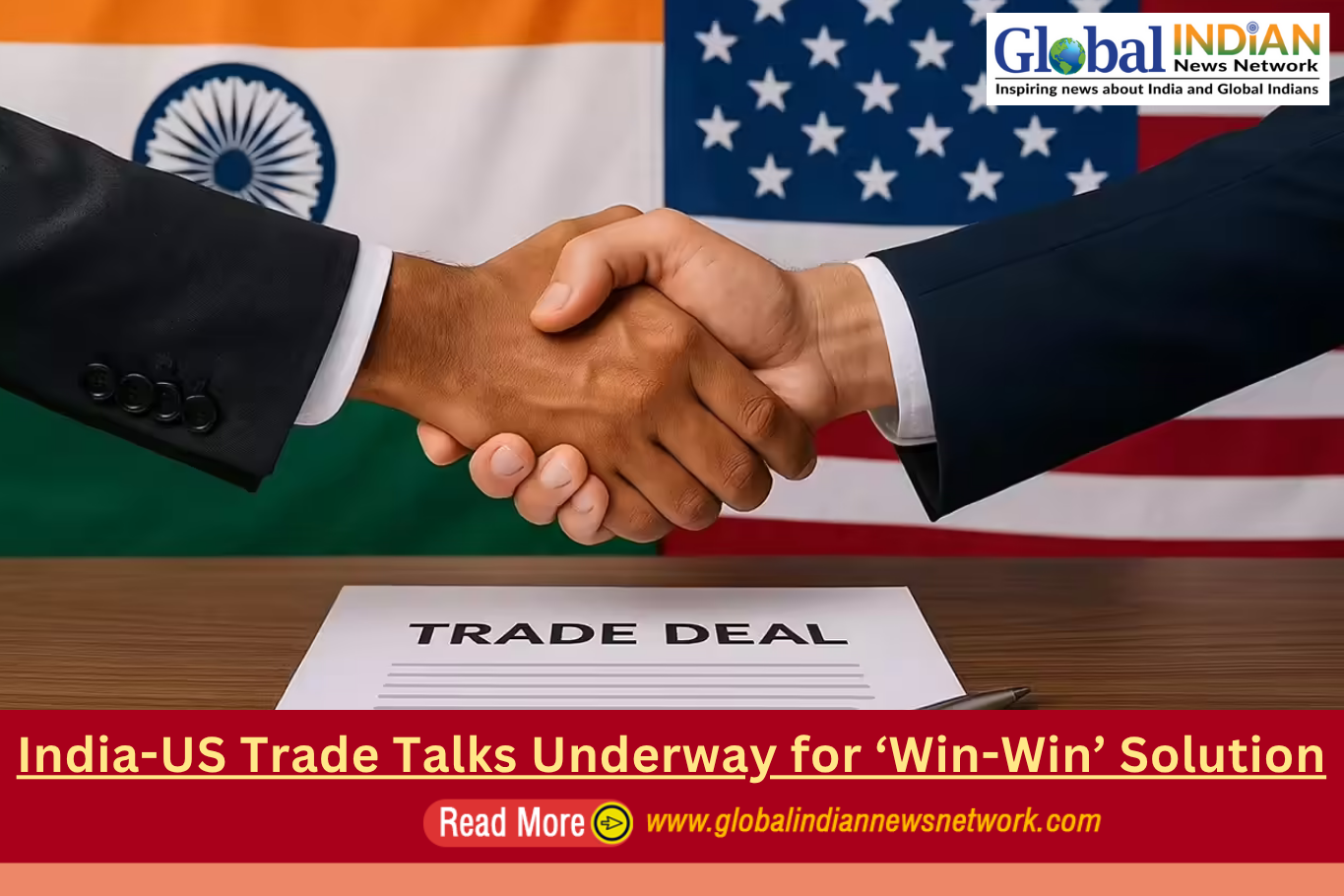 India-US Trade Talks Underway for ‘Win-Win’ Solution