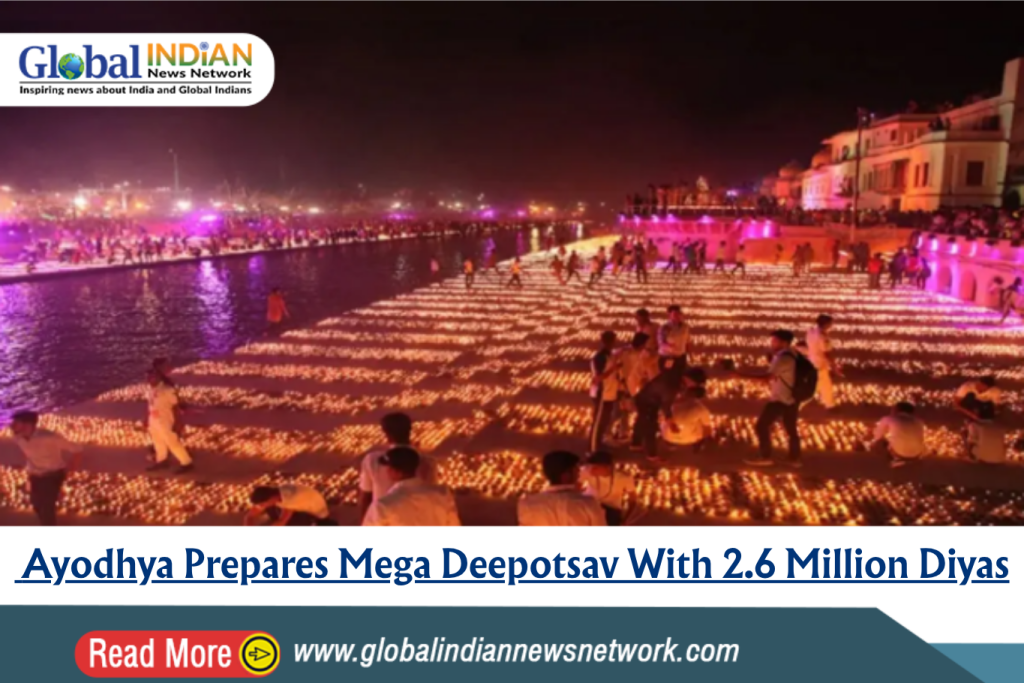 Ayodhya Prepares Mega Deepotsav With 2.6 Million Diyas