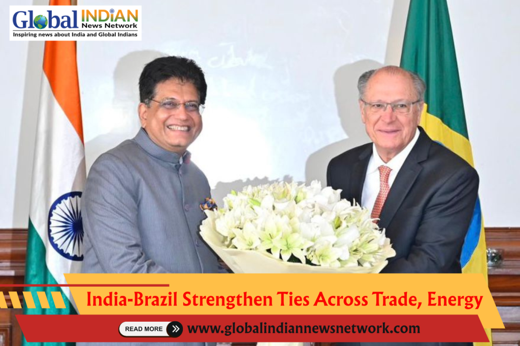 India-Brazil Strengthen Ties Across Trade, Energy