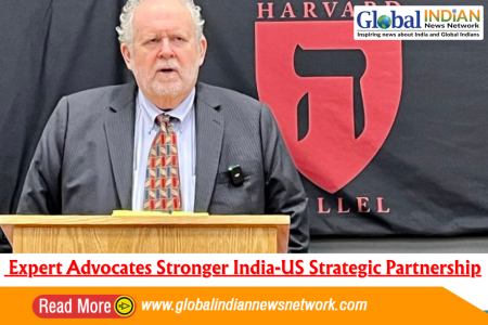 Expert Advocates Stronger India-US Strategic Partnership Expert Advocates Stronger India-US Strategic Partnership