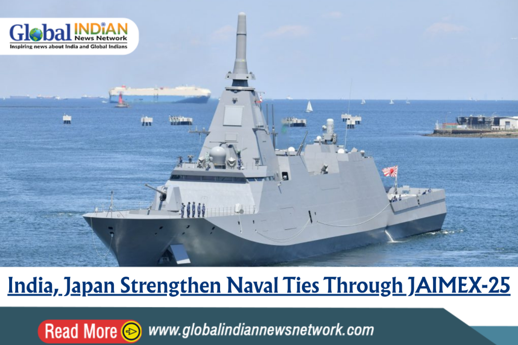 India, Japan Strengthen Naval Ties Through JAIMEX-25
