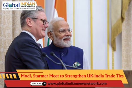 Modi, Starmer Meet to Strengthen UK-India Trade Ties