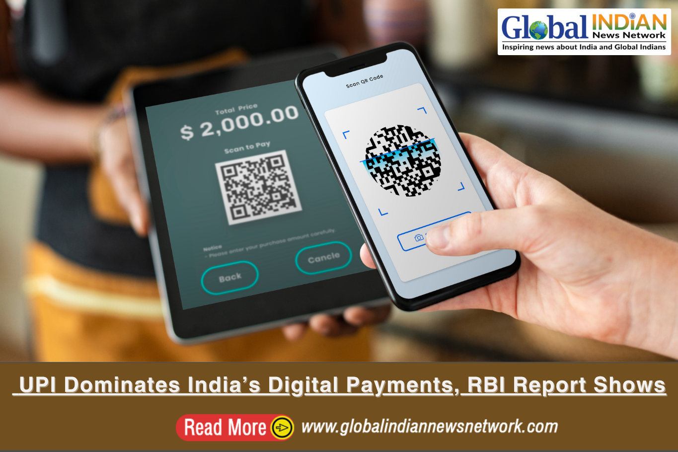  UPI Dominates India’s Digital Payments, RBI Report Shows