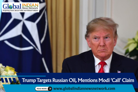 Trump Targets Russian Oil, Mentions Modi ‘Call’ Claim