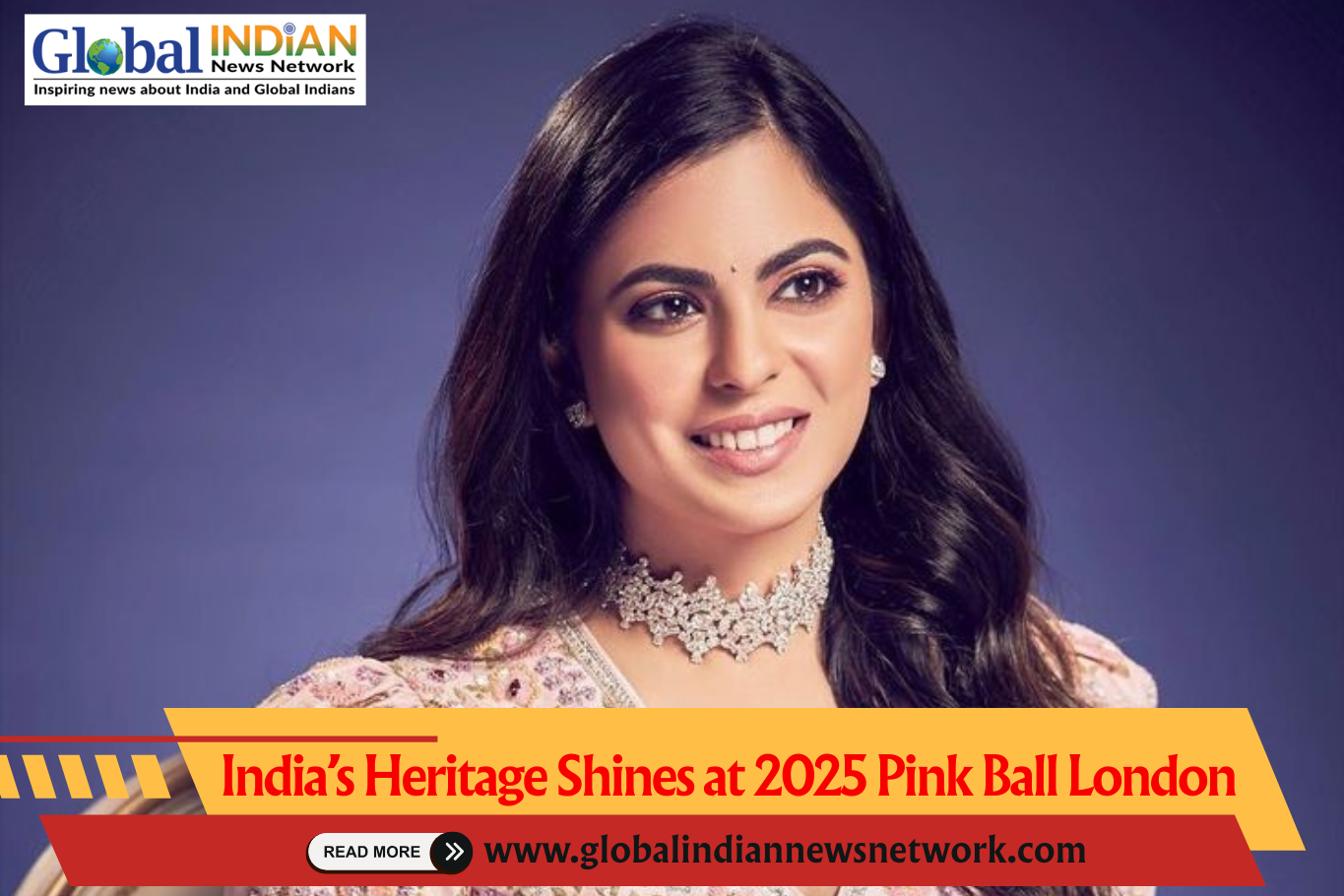 India’s Heritage Shines at 2025 Pink Ball London