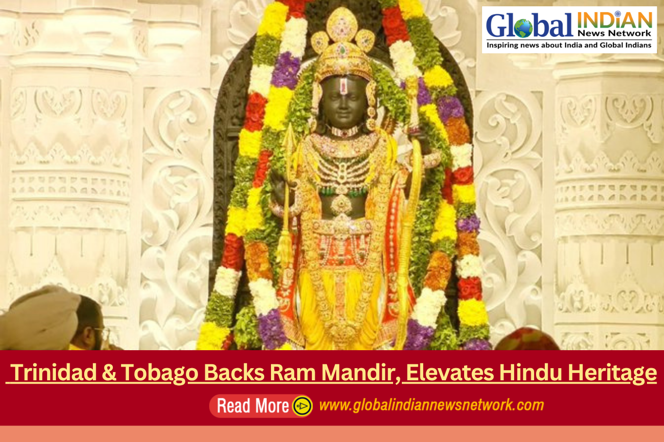  Trinidad & Tobago Backs Ram Mandir, Elevates Hindu Heritage