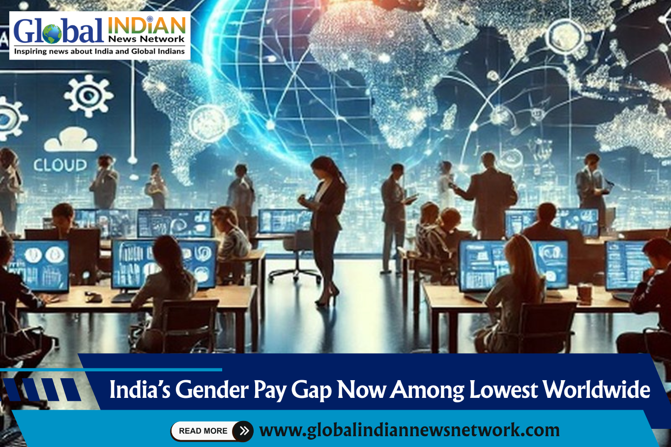 India’s Gender Pay Gap Now Among Lowest Worldwide