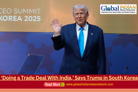 ‘Doing a Trade Deal With India,’ Says Trump in South Korea ‘Doing a Trade Deal With India,’ Says Trump in South Korea