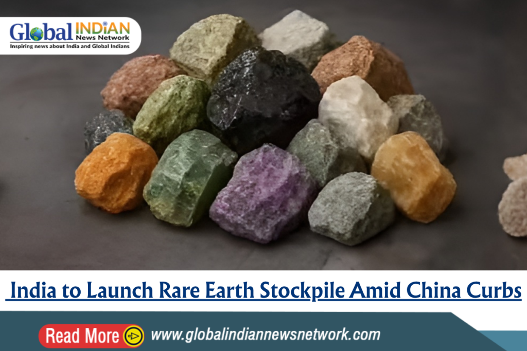India to Launch Rare Earth Stockpile Amid China Curbs