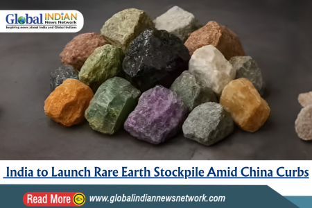 India to Launch Rare Earth Stockpile Amid China Curbs