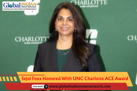Sejal Foxx Honored With UNC Charlotte ACE Award