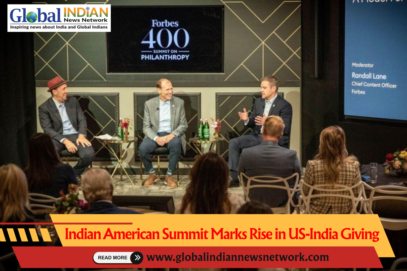 Indian American Summit Marks Rise in US-India Giving