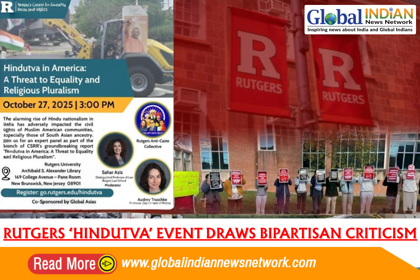 Rutgers ‘Hindutva’ Event Draws Bipartisan Criticism