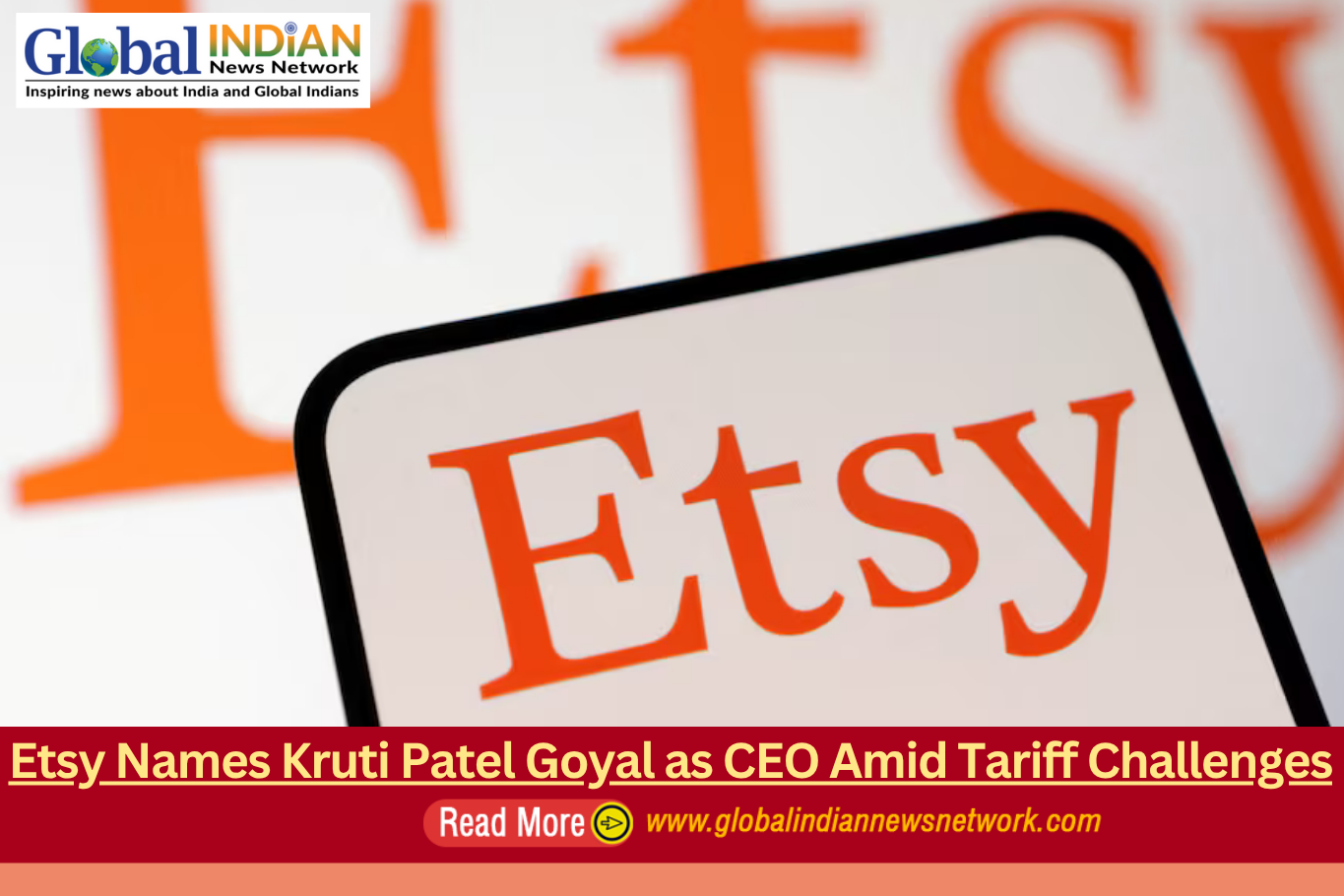 Etsy Names Kruti Patel Goyal as CEO Amid Tariff Challenges