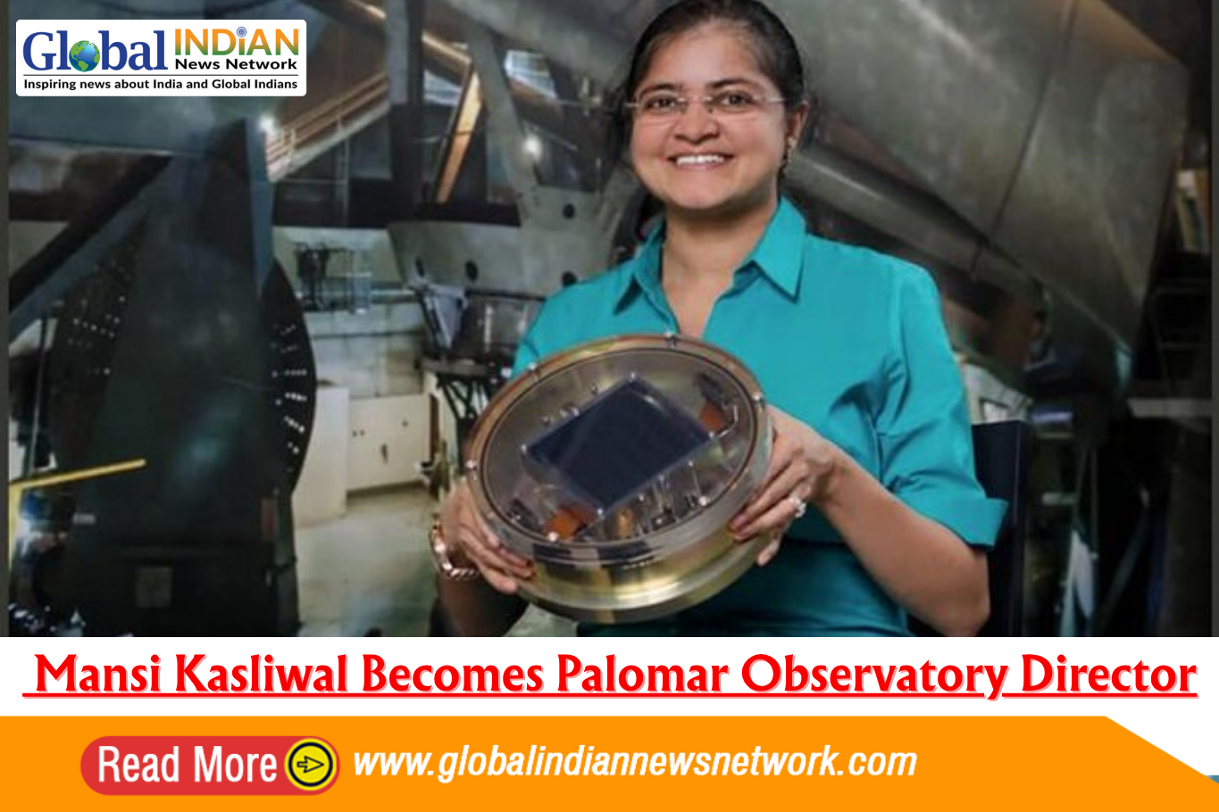  Mansi Kasliwal Becomes Palomar Observatory Director