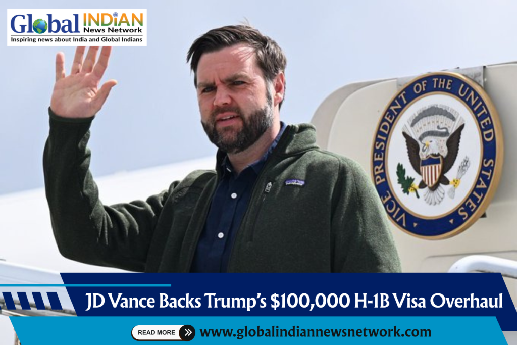 JD Vance Backs Trump’s $100,000 H-1B Visa Overhaul