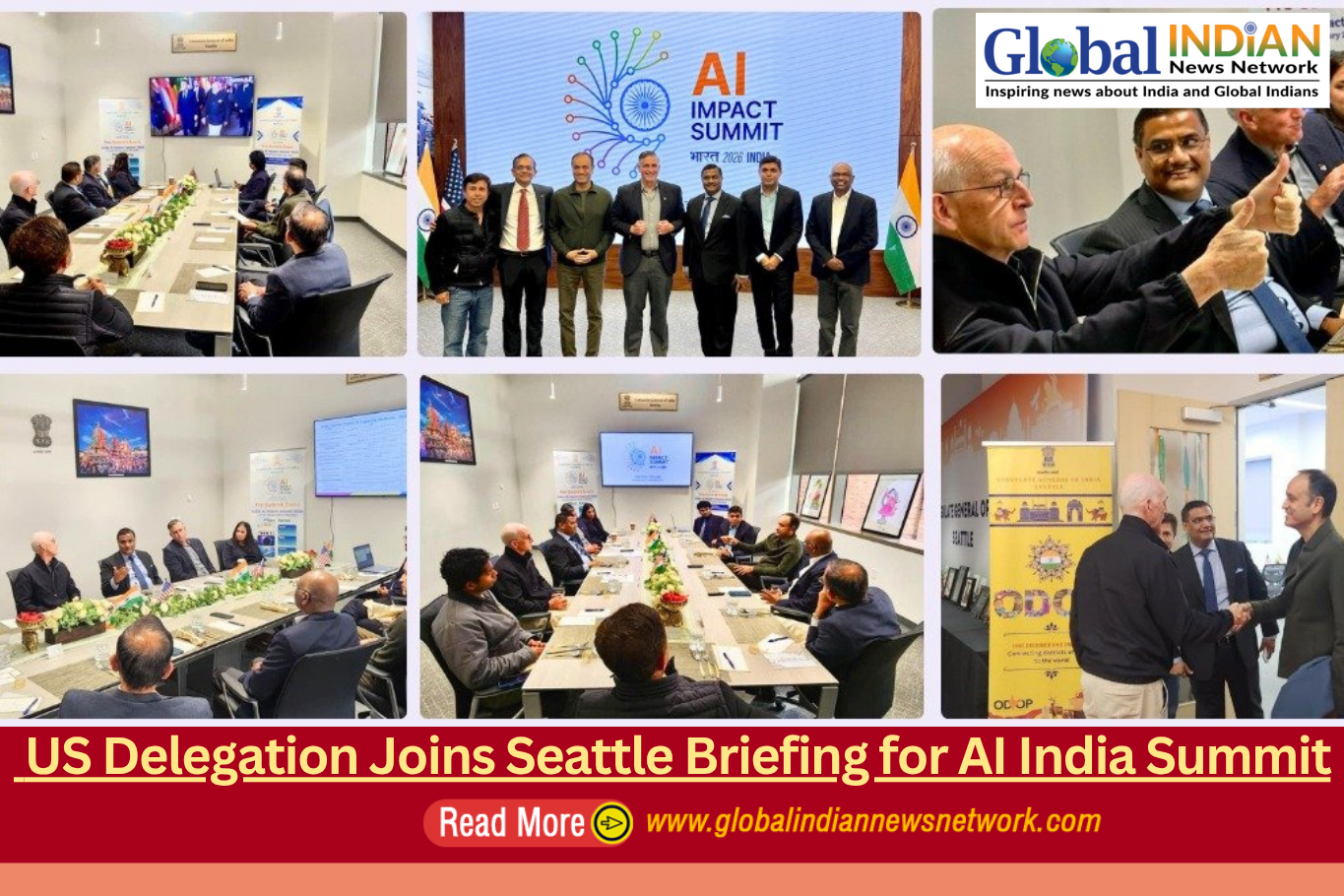  US Delegation Joins Seattle Briefing for AI India Summi