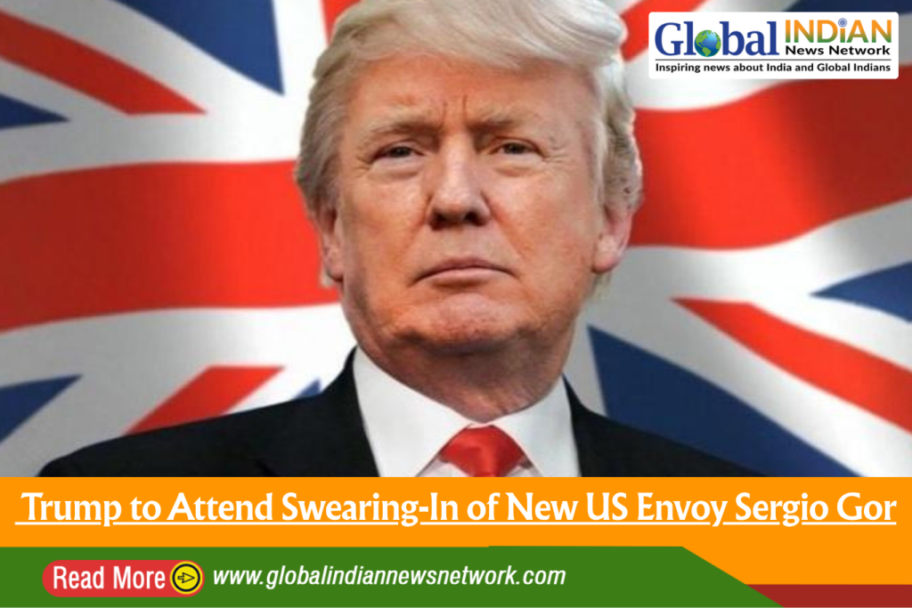 Trump to Attend Swearing-In of New US Envoy Sergio Gor