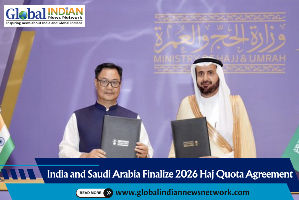 India and Saudi Arabia Finalize 2026 Haj Quota Agreement