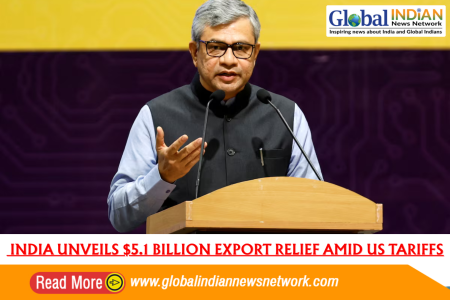 India Unveils $5.1 Billion Export Relief Amid US Tariffs