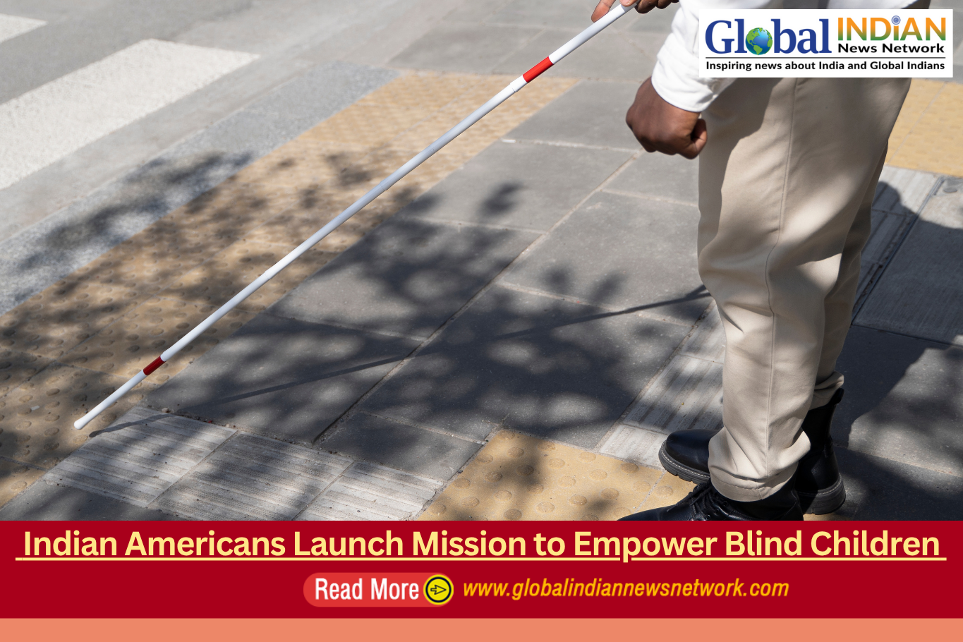  Indian Americans Launch Mission to Empower Blind Children 