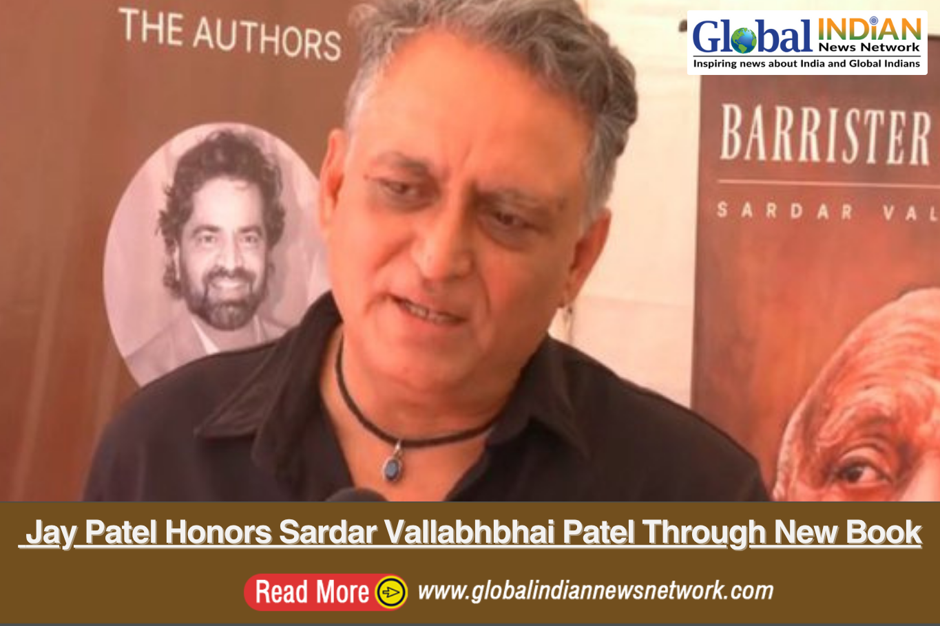  Jay Patel Honors Sardar Vallabhbhai Patel Through New Book