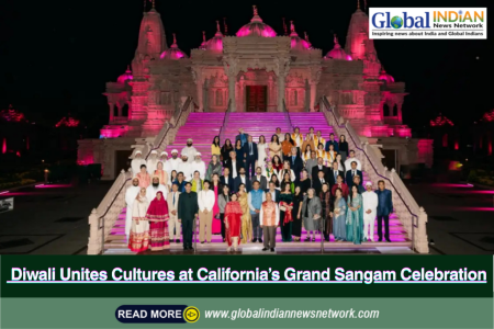 Diwali Unites Cultures at California’s Grand Sangam Celebration