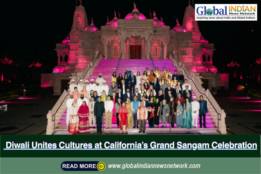 Diwali Unites Cultures at California’s Grand Sangam Celebration