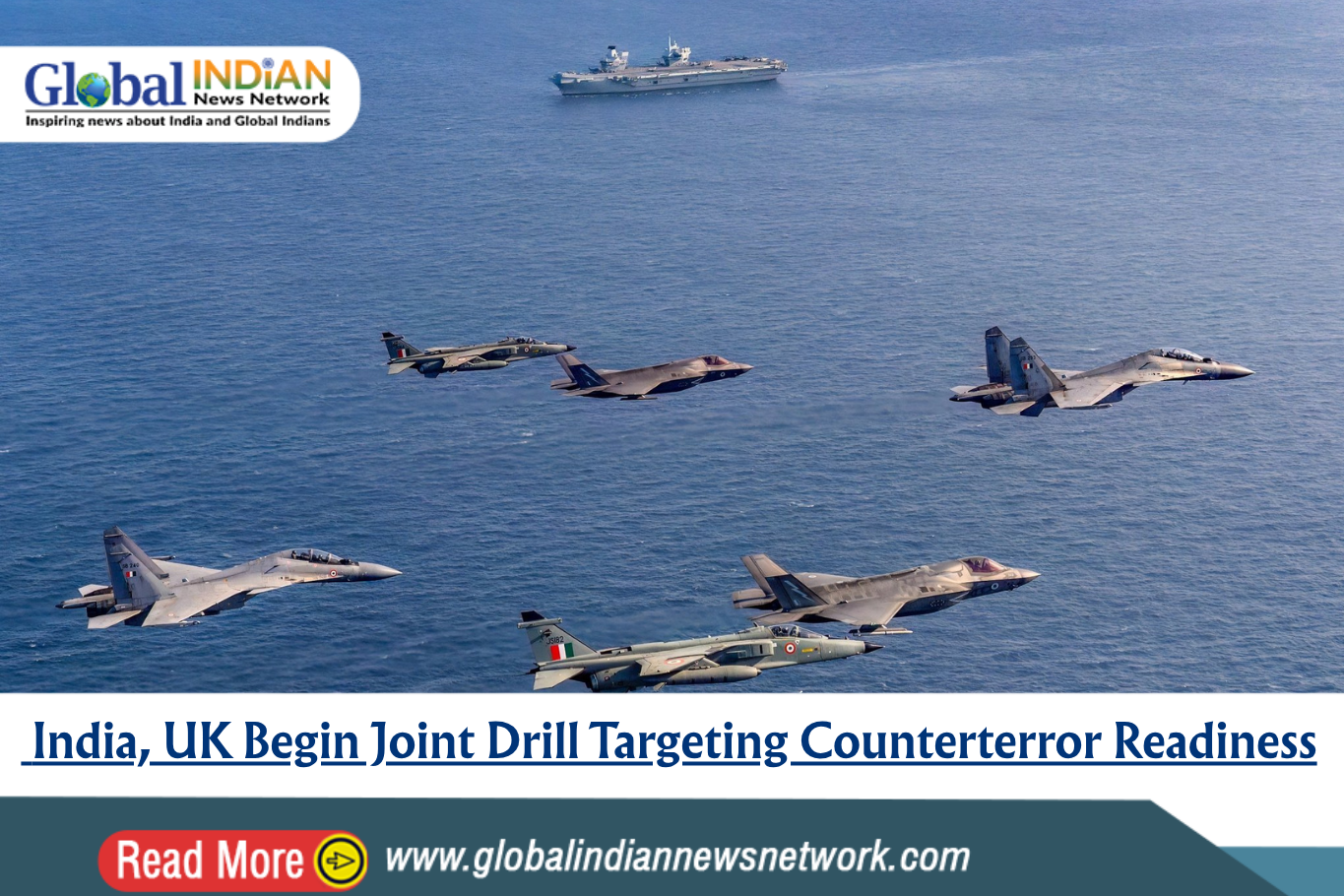  India, UK Begin Joint Drill Targeting Counterterror Readiness